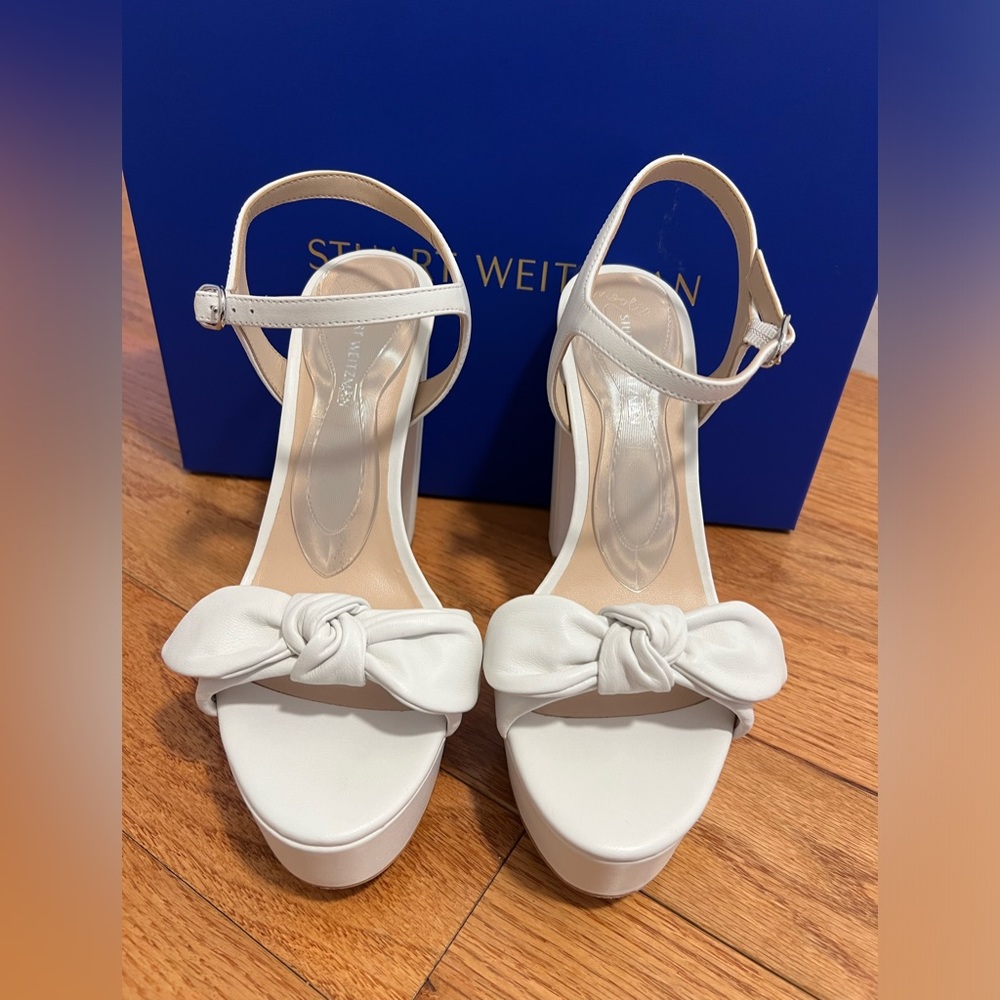 Bandeau 130 knotted leather platform sandals